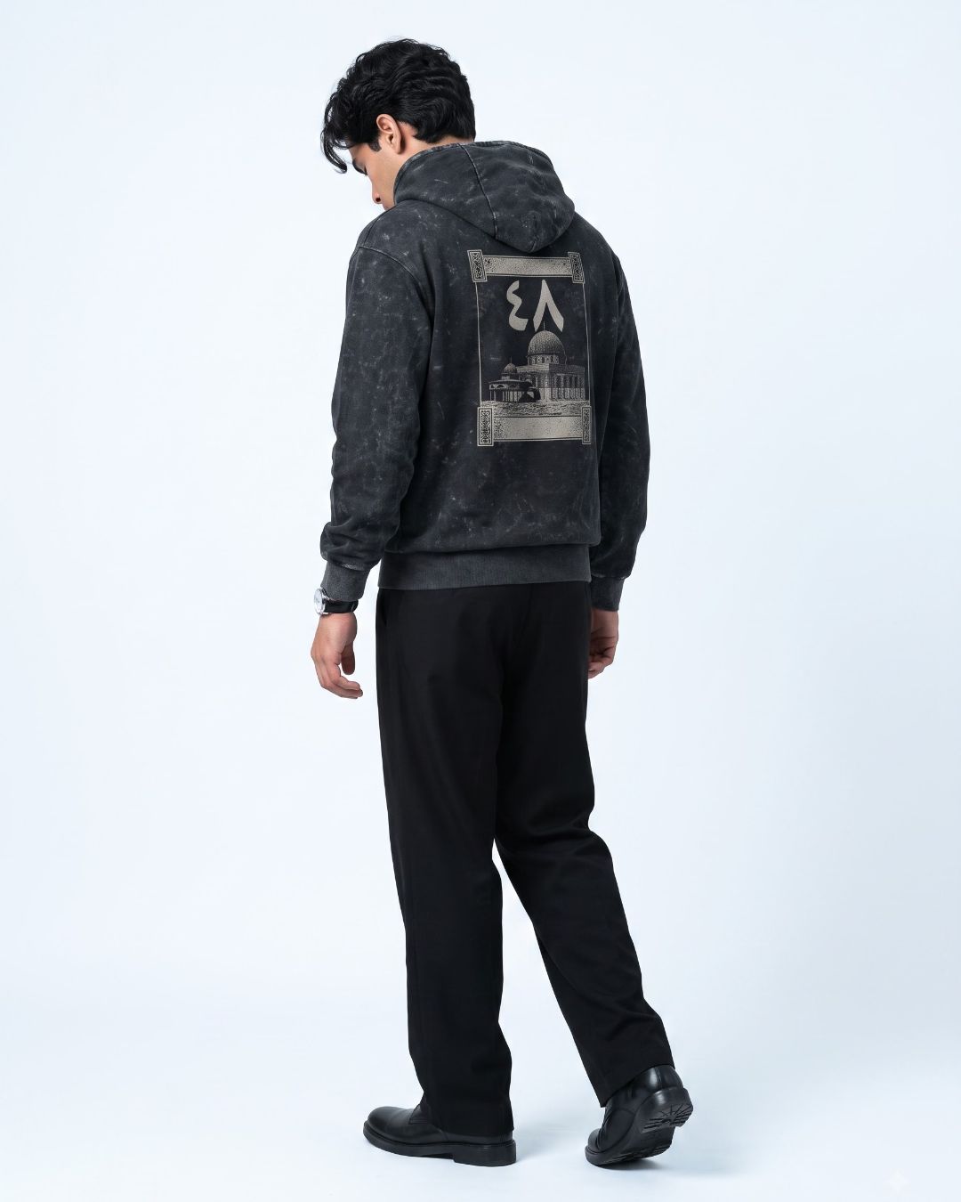 Lasting Roots Acid Wash Hoodie